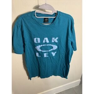 Vintage Oakley Logo Tee Size‎ Men's Large